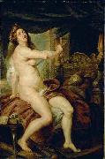 Peter Paul Rubens Panthea stabbing herself with a dagger France oil painting artist